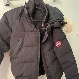 Black womans canada goose